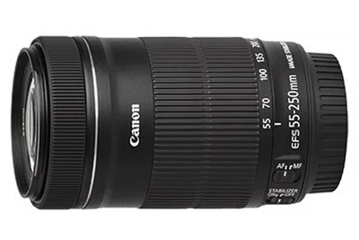 <b><big>CANON EF-S 55-250MM F/4-5.6 IS</big></b>
							<p style='text-align:justify'>
								De Canon EF-S 55-250mm f/4-5.6 IS is een compact teleobjectief dat garant staat voor krachtige zoom prestaties en is daardoor zeer geschikt voor portret-, sport- en natuurfotografie.
								<br>Het objectief is uitgevoerd met een Image Stabilizer (4-stops) met een automatische panning detectie (zowel horizontaal als verticaal),
								wat zorgt voor een zeer effectieve onderdrukking van onscherpte bij weinig omgevingslicht.
							</p>
							<!-- LINK TOEVOEGEN IN OMSCHRIJVING -->
							<small><i>
								meer informatie:
								<a href='https://www.canon.nl/lenses/ef-s-55-250mm-f-4-5-6-is-stm-lens/' target='_blank' class='gear-link'>
									Canon Nederland&nbsp;
									<i style='margin-top:-4px;' class='fas fa-external-link-alt fa-fw'></i>
								</a>
							</i></small><br>